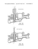 FLOW SHUT-OFF VALVE DEVICE diagram and image