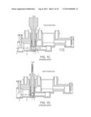 FLOW SHUT-OFF VALVE DEVICE diagram and image