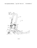 Dual Purpose Front Motorcycle Stand diagram and image