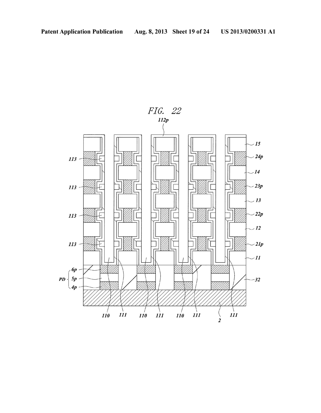 SEMICONDUCTOR STORAGE DEVICE AND METHOD OF MANUFACTURING THE SAME - diagram, schematic, and image 20