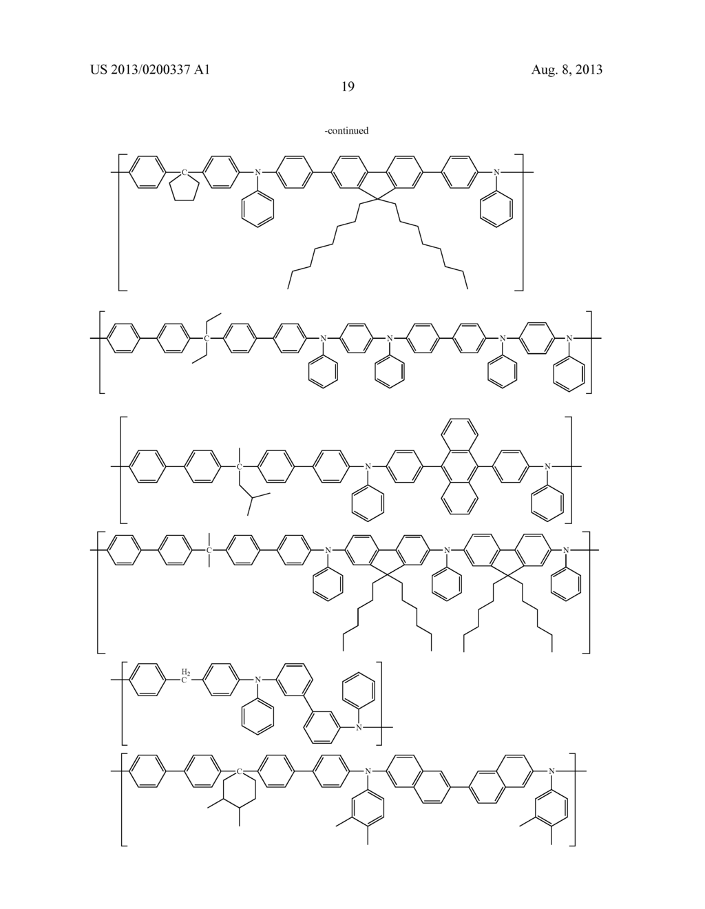 ORGANIC ELECTROLUMINESCENT ELEMENT MATERIAL, ORGANIC ELECTROLUMINESCENT     ELEMENT COMPOSITION, ORGANIC ELECTROLUMINESCENT ELEMENT, DISPLAY DEVICE,     AND LIGHTING DEVICE - diagram, schematic, and image 21