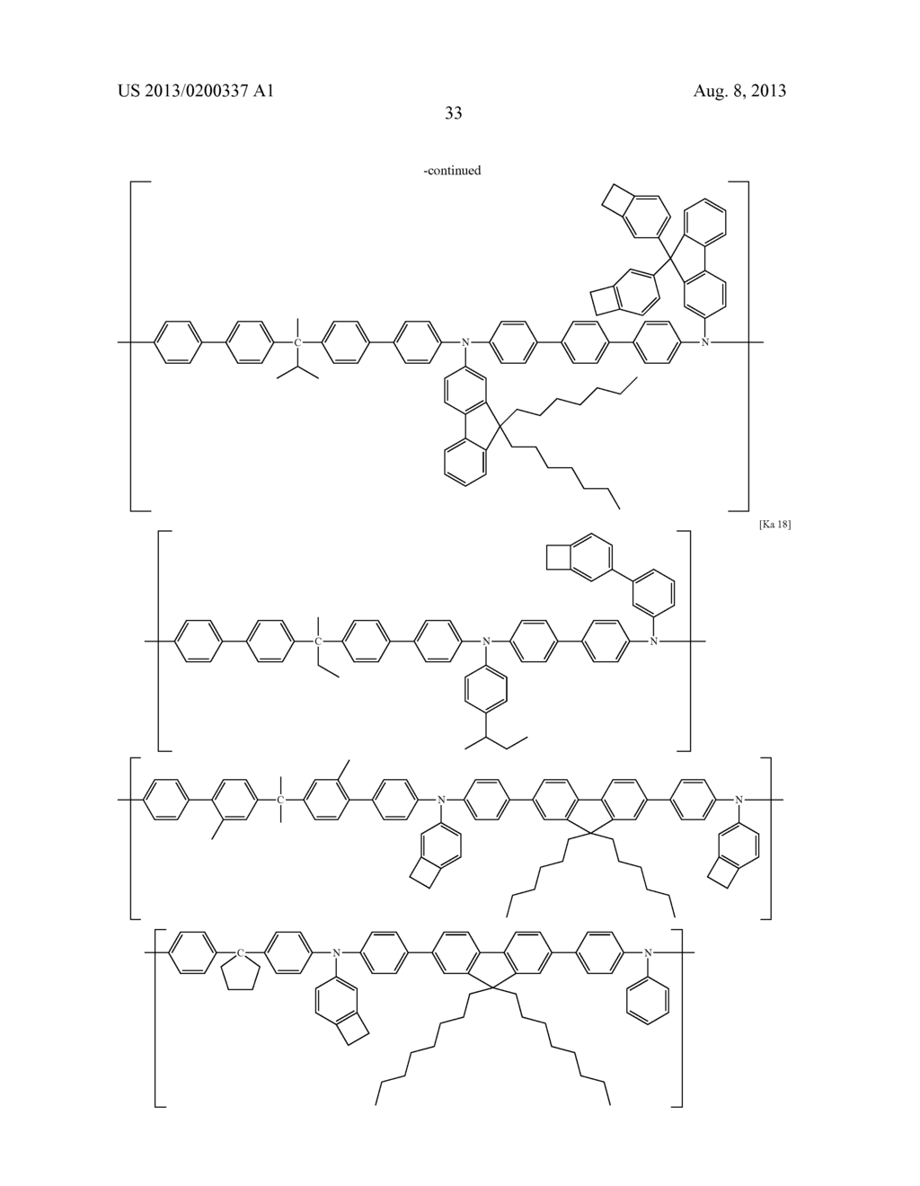 ORGANIC ELECTROLUMINESCENT ELEMENT MATERIAL, ORGANIC ELECTROLUMINESCENT     ELEMENT COMPOSITION, ORGANIC ELECTROLUMINESCENT ELEMENT, DISPLAY DEVICE,     AND LIGHTING DEVICE - diagram, schematic, and image 35