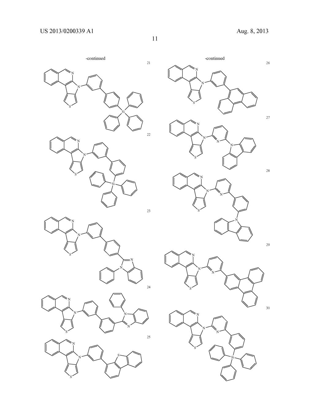 HETEROCYCLIC COMPOUND AND ORGANIC LIGHT-EMITTING DIODE INCLUDING THE SAME - diagram, schematic, and image 13