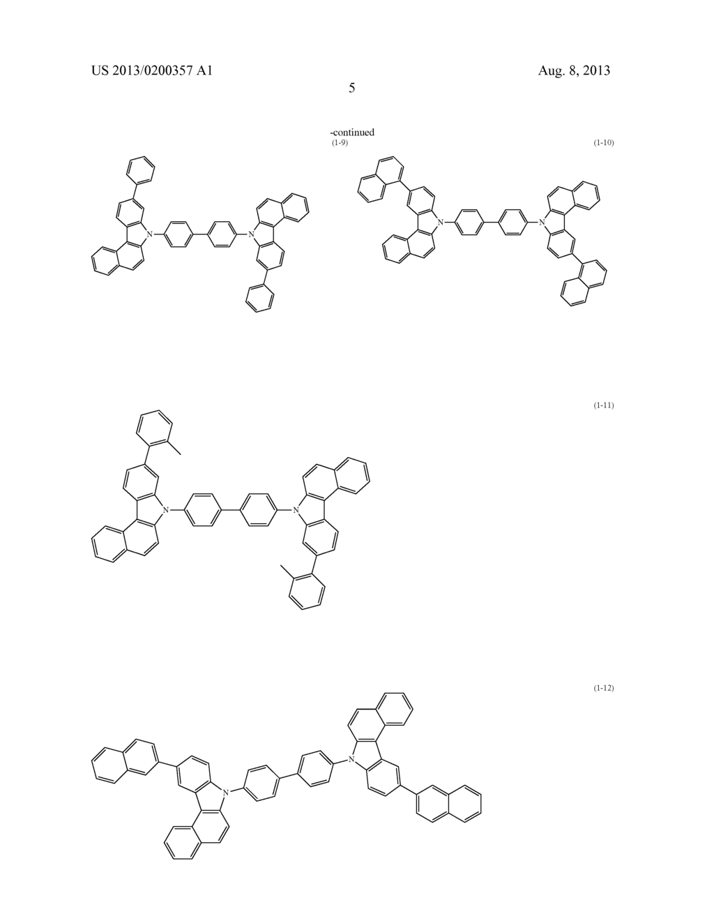 FORMULATIONS FOR ORGANIC ELECTROLUMINESCENT DEVICES - diagram, schematic, and image 07