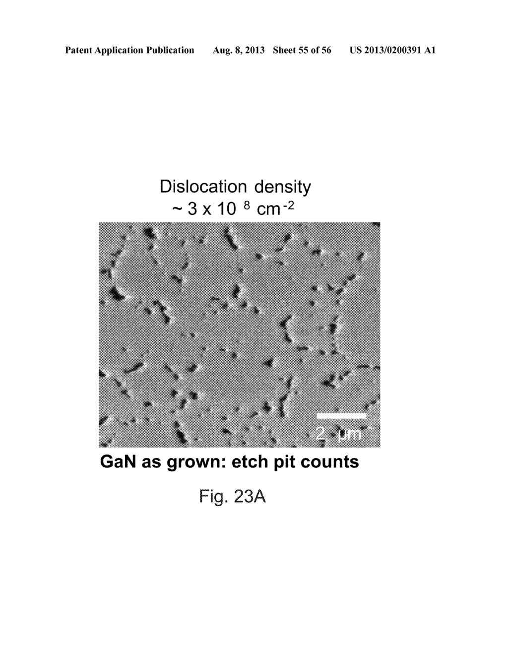 GALLIUM NITRIDE BASED STRUCTURES WITH EMBEDDED VOIDS AND METHODS FOR THEIR     FABRICATION - diagram, schematic, and image 56