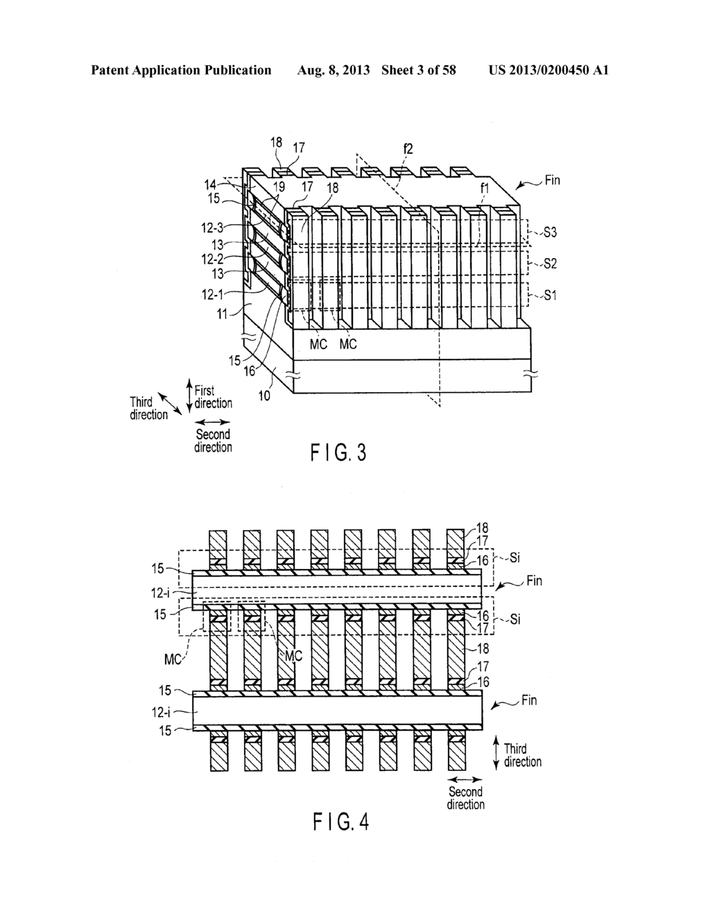 NONVOLATILE SEMICONDUCTOR MEMORY DEVICE AND METHOD OF MANUFACTURING THE     SAME - diagram, schematic, and image 04