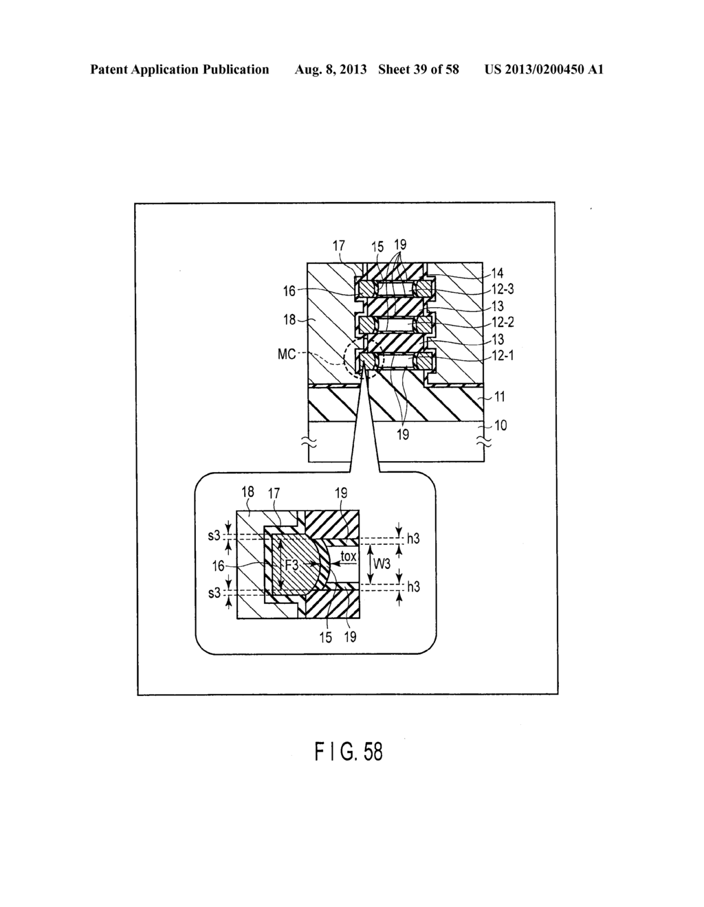 NONVOLATILE SEMICONDUCTOR MEMORY DEVICE AND METHOD OF MANUFACTURING THE     SAME - diagram, schematic, and image 40