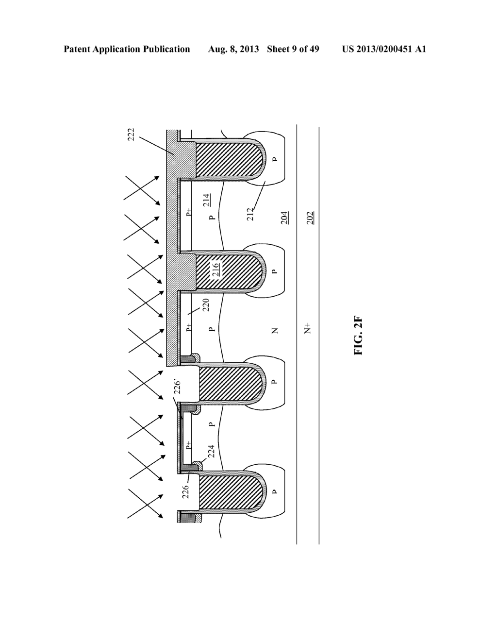 NANO MOSFET WITH TRENCH BOTTOM OXIDE SHIELDED AND THIRD DIMENSIONAL P-BODY     CONTACT - diagram, schematic, and image 10