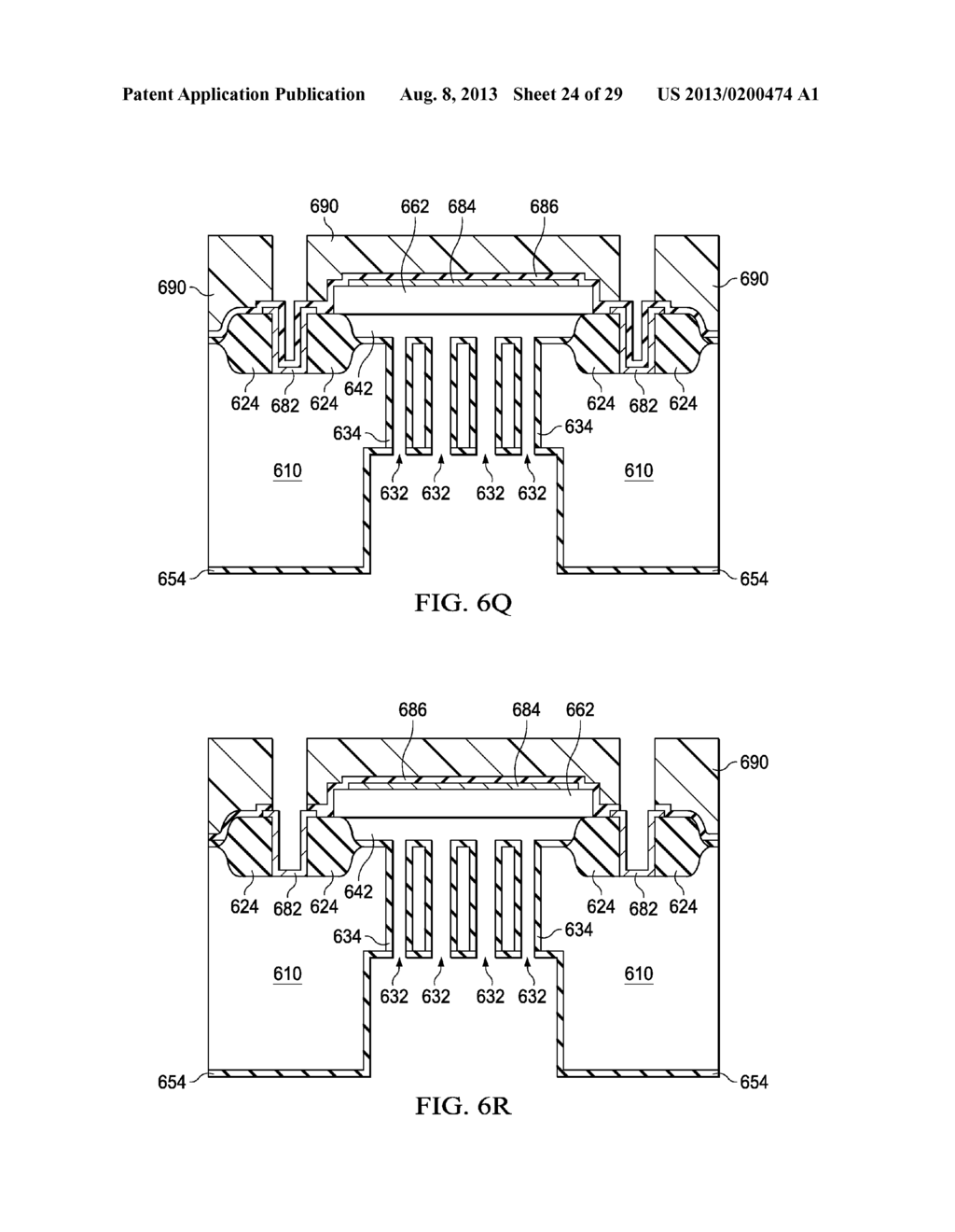 Low Frequency CMUT with Vent Holes - diagram, schematic, and image 25