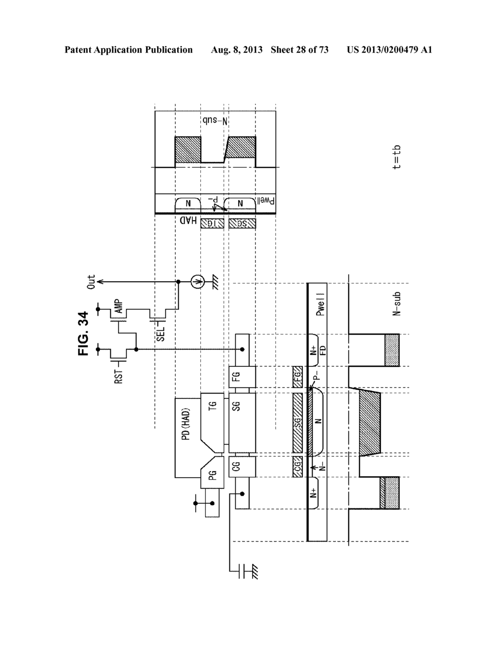 SOLID-STATE IMAGING DEVICE, METHOD OF PRODUCING SOLID-STATE IMAGING DEVICE     AND ELECTRONIC APPARATUS - diagram, schematic, and image 29