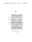 SEMICONDUCTOR DEVICE HAVING GROOVE-SHAPED VIA-HOLE diagram and image