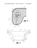 VEHICLE SEAT SIDE AIR BAG ASSEMLBY HAVING STRAP SECURED AIR BAG CHUTE diagram and image