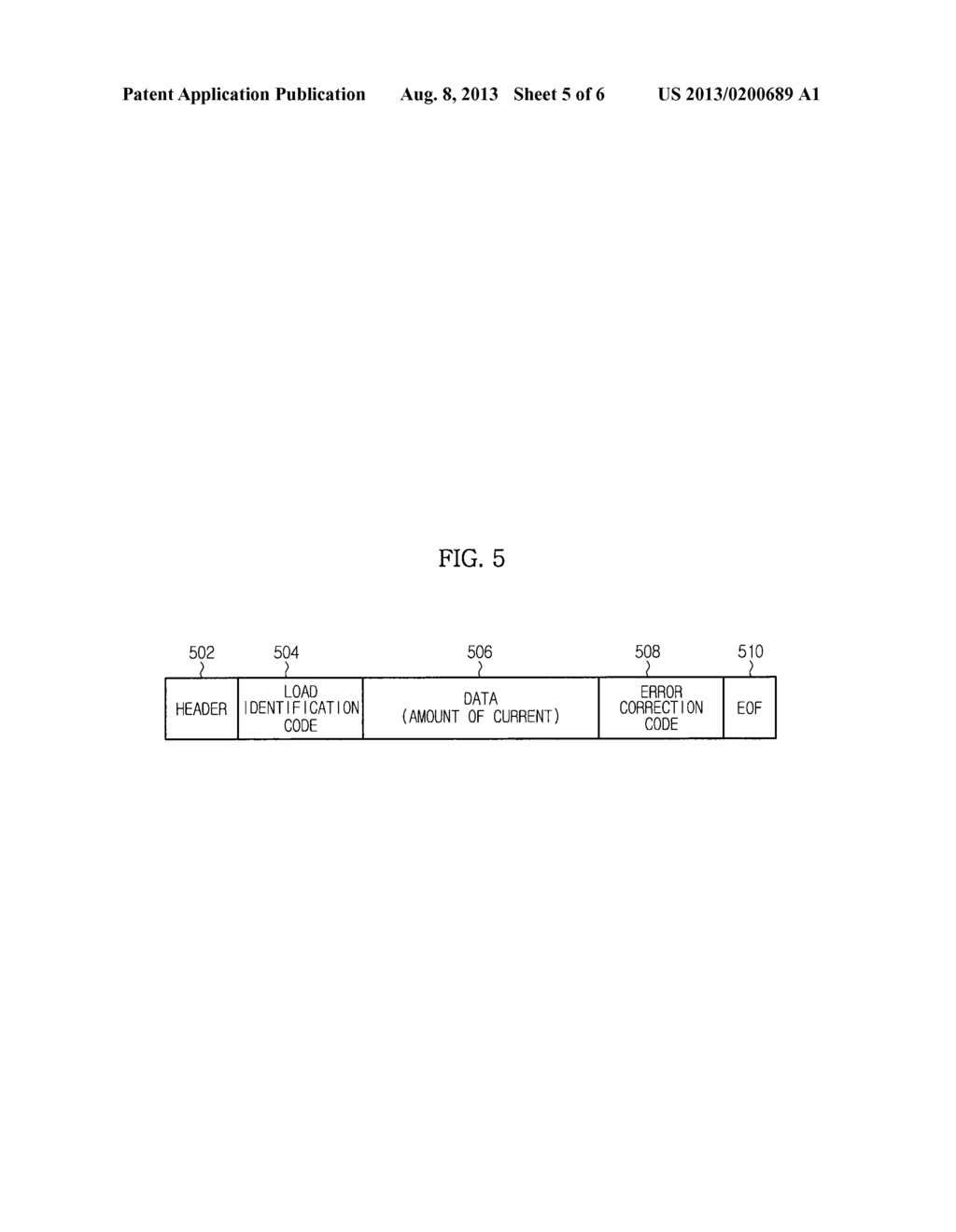 POWER LINE COMMUNICATION APPARATUS AND METHOD, AND LOAD POWER MONITORING     APPARATUS AND METHOD USING SAME - diagram, schematic, and image 06