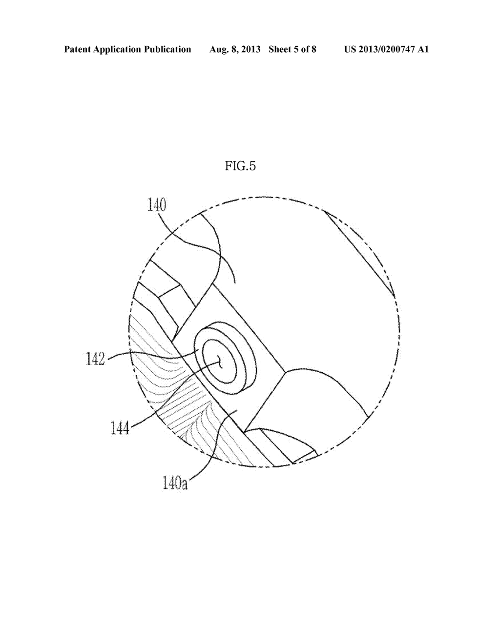 MOTOR AND WASHING MACHINE HAVING THE SAME - diagram, schematic, and image 06