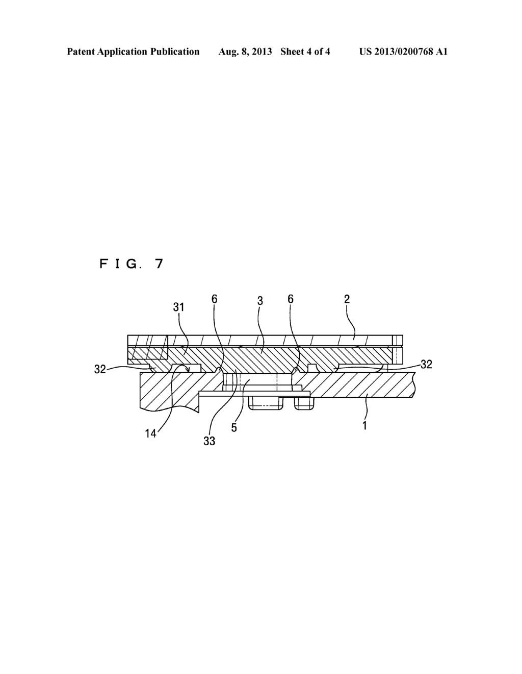 WATERPROOF STRUCTURE FOR ELECTRONIC DEVICE - diagram, schematic, and image 05