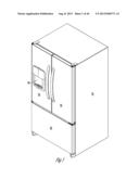 ICE COMPARTMENT ASSEMBLY FOR REFRIGERATOR diagram and image