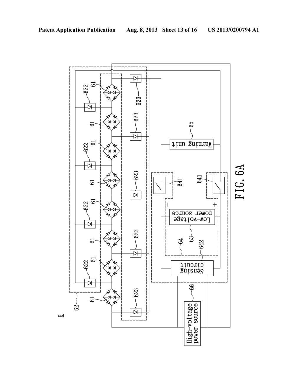 LIGHT-EMITTING DIODE CIRCUIT AND LIGHT-EMITTING DEVICE HAVING THE SAME - diagram, schematic, and image 14