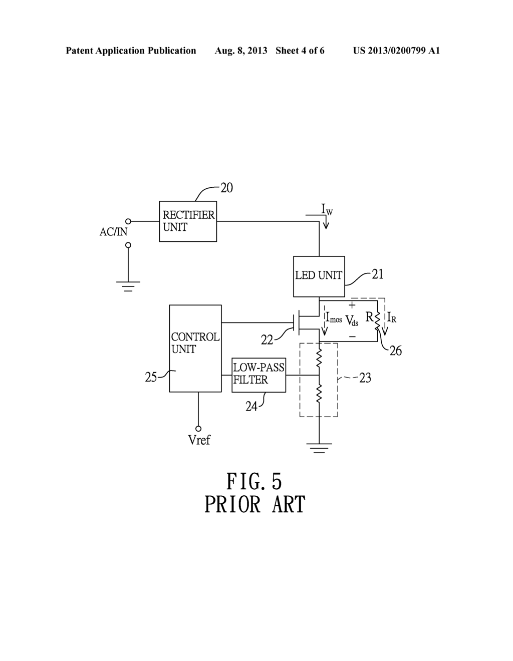 High-Voltage AC LED Driver Circuit - diagram, schematic, and image 05