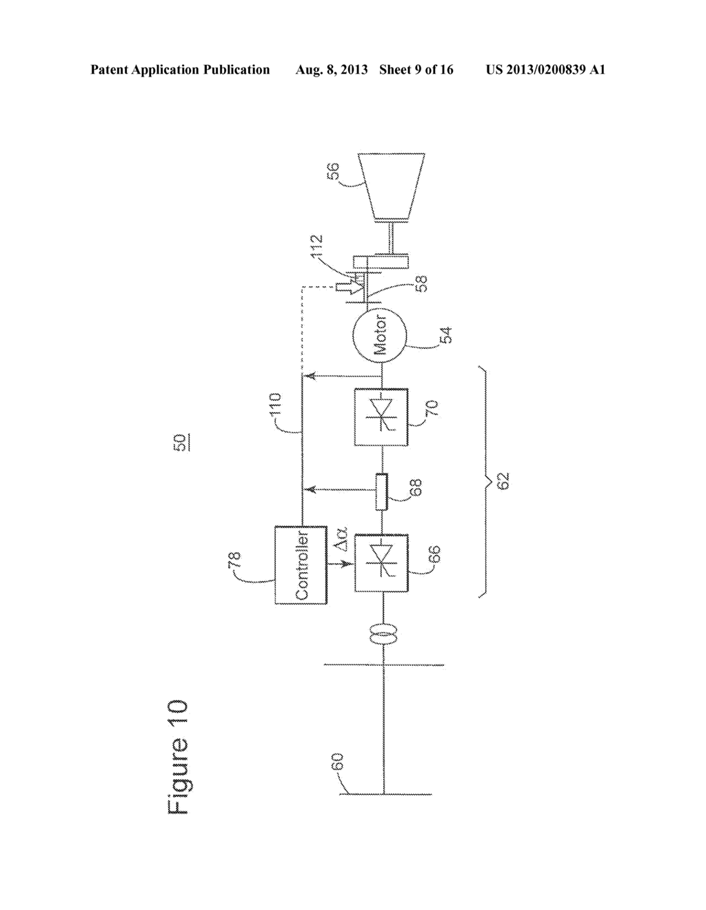 RECTIFIER BASED TORSIONAL MODE DAMPING SYSTEM AND METHOD - diagram, schematic, and image 10