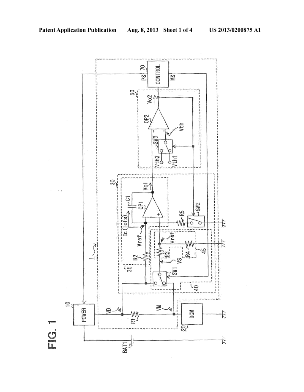 ELECTRIC POWER DETECTION SYSTEM - diagram, schematic, and image 02