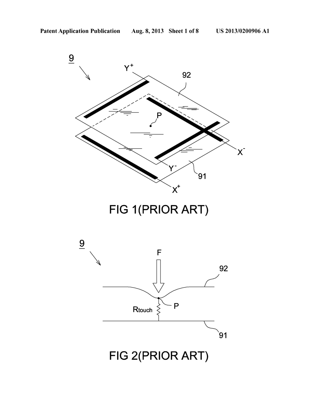 METHOD FOR DETECTING PRESSURE ON TOUCH SENSING ELEMENT AND ELECTRONIC     DEVICE USING THE SAME - diagram, schematic, and image 02