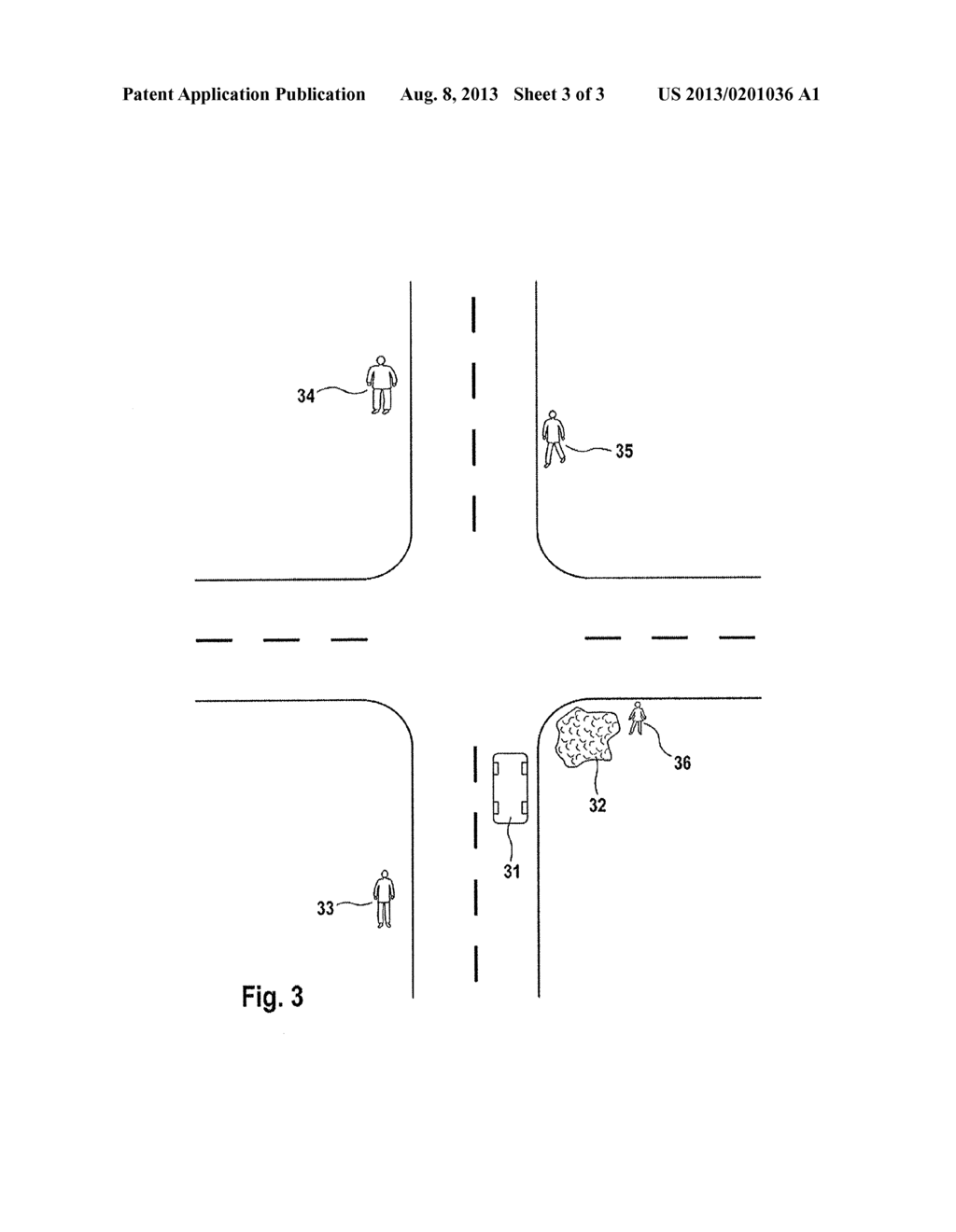 ROAD SAFETY COMMUNICATION SYSTEM FOR INCREASING THE ROAD SAFETY OF     PEDESTRIANS - diagram, schematic, and image 04