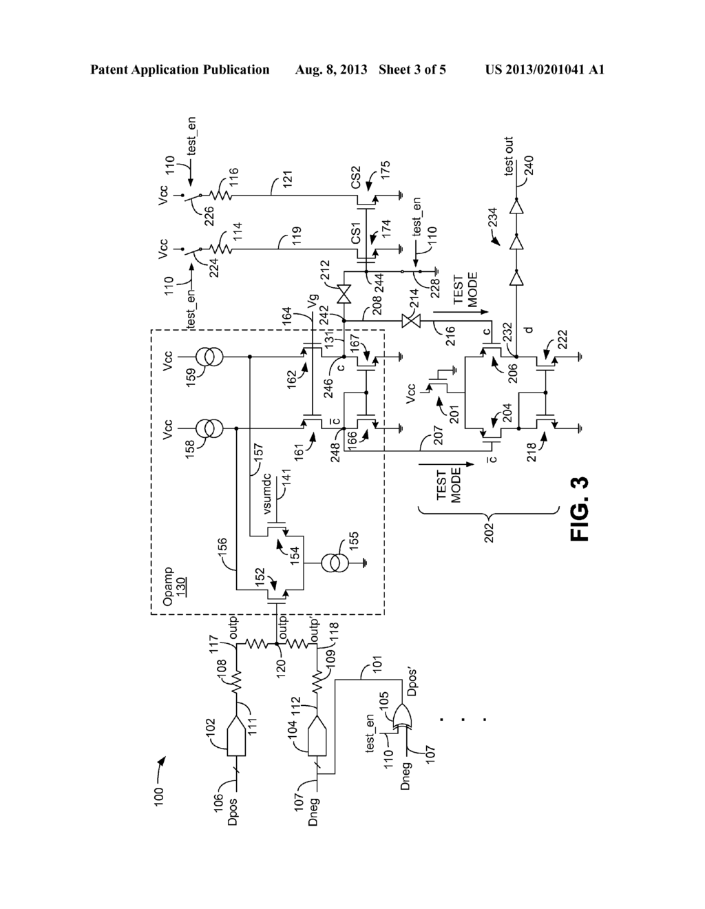 Digital-to-Analog Converter (DAC) With Common Mode Tracking And     Analog-to-Digital Converter (ADC) Functionality To Measure DAC Common     Mode Voltage - diagram, schematic, and image 04