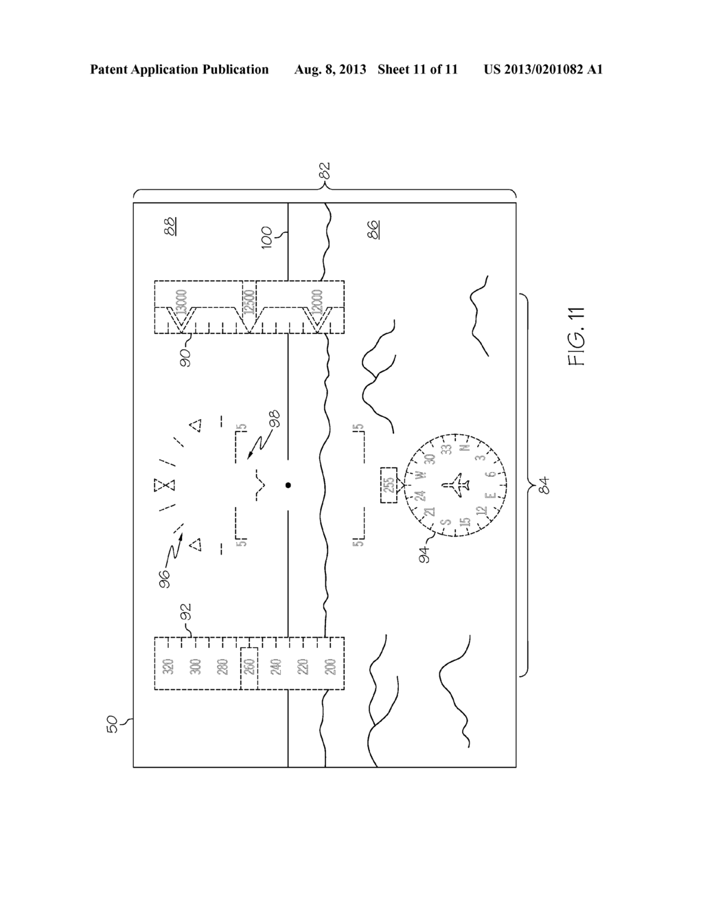 METHOD AND SYSTEM FOR OPERATING A NEAR-TO-EYE DISPLAY - diagram, schematic, and image 12