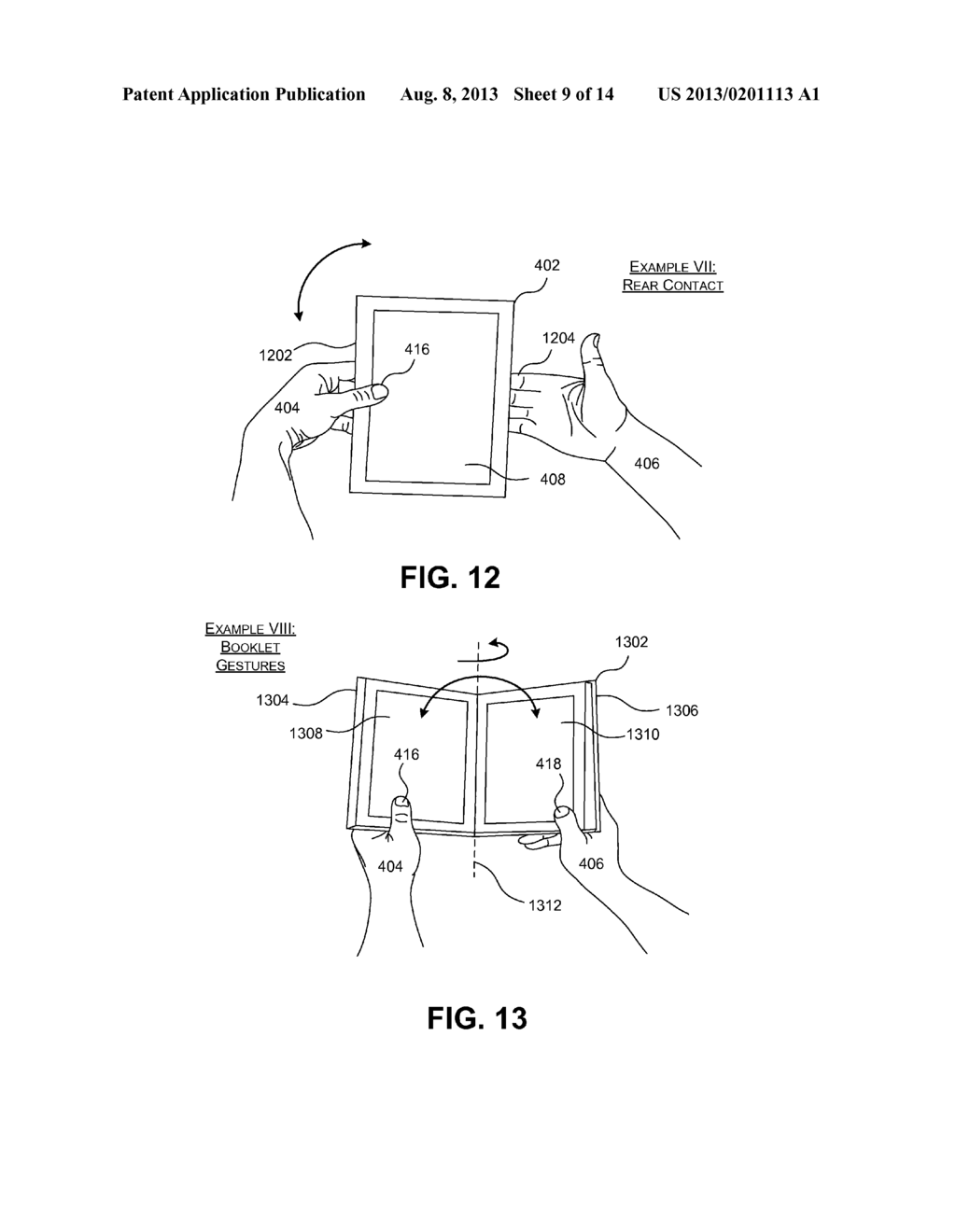 MULTI-TOUCH-MOVEMENT GESTURES FOR TABLET COMPUTING DEVICES - diagram, schematic, and image 10