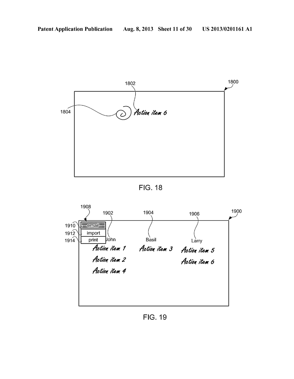 Methods, Systems and Apparatus for Digital-Marking-Surface Content-Unit     Manipulation - diagram, schematic, and image 12