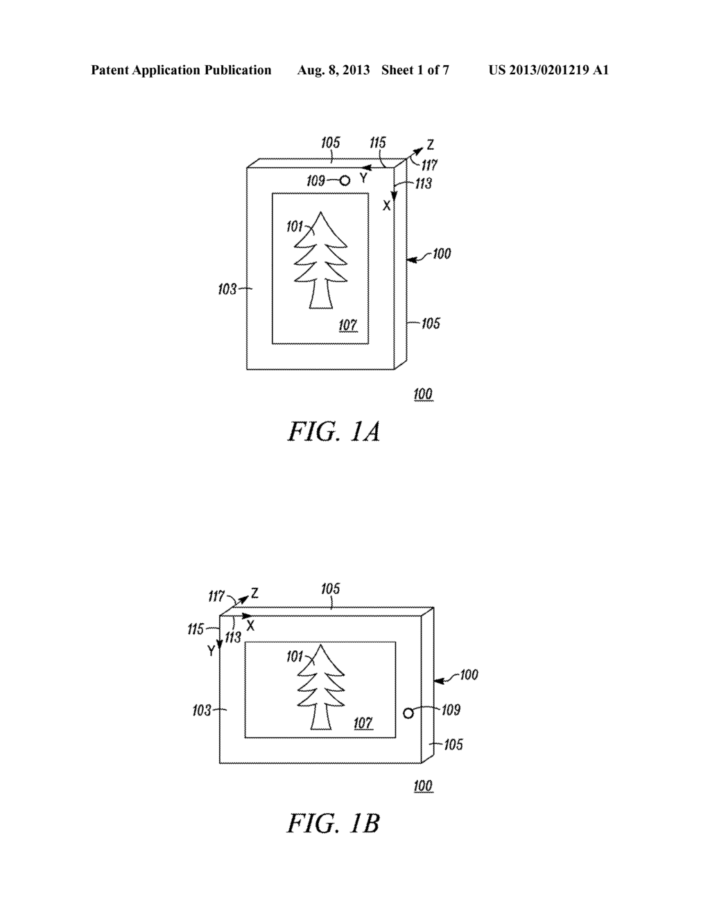 Method for Managing Screen Orientation of a Portable Electronic Device - diagram, schematic, and image 02