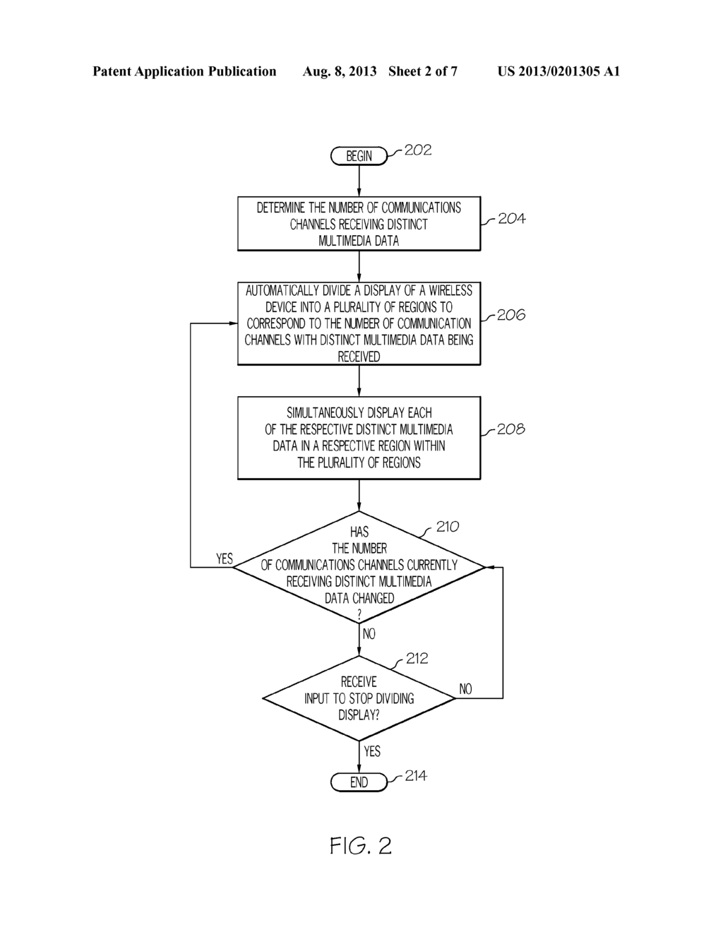 DIVISION OF A GRAPHICAL DISPLAY INTO REGIONS - diagram, schematic, and image 03