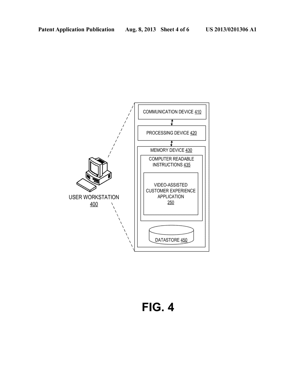 VIDEO-ASSISTED CUSTOMER EXPERIENCE - diagram, schematic, and image 05