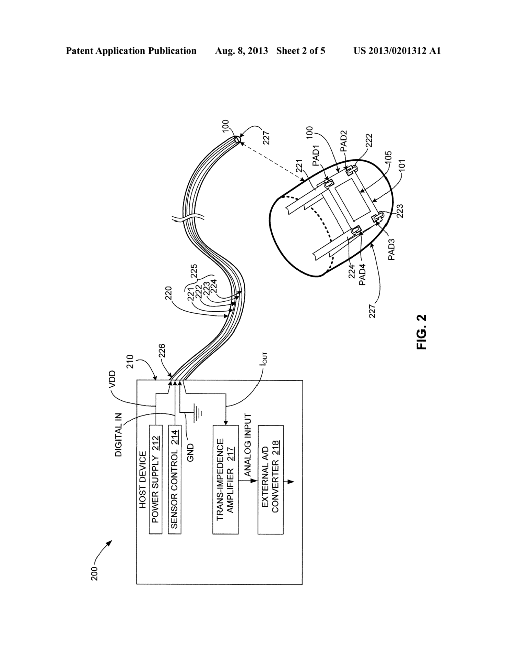 Endoscope System Using CMOS Image Sensor Having Pixels Without Internal     Sample/Hold Circuit - diagram, schematic, and image 03