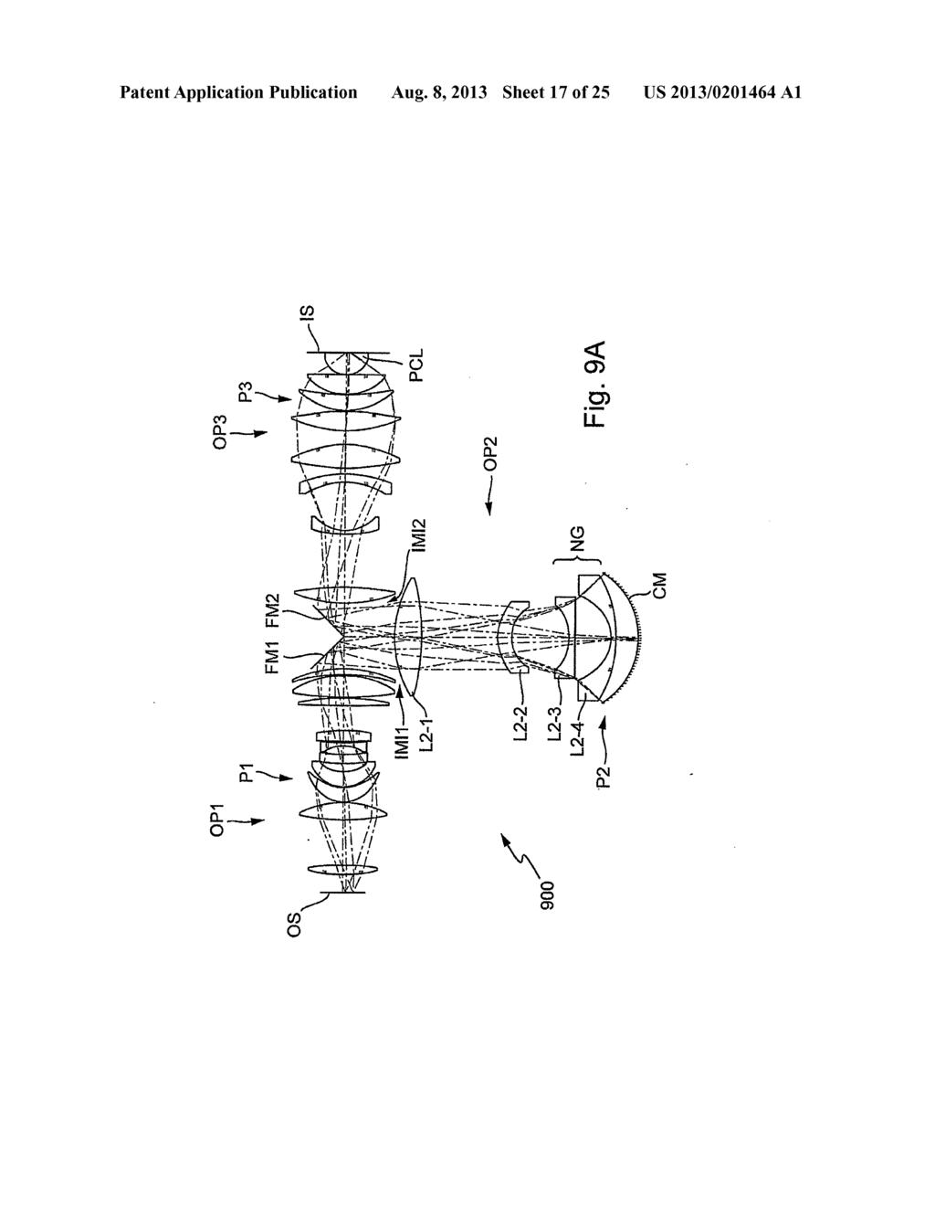 CHROMATICALLY CORRECTED OBJECTIVE WITH SPECIFICALLY STRUCTURED AND     ARRANGED DIOPTRIC OPTICAL ELEMENTS AND PROJECTION EXPOSURE APPARATUS     INCLUDING THE SAME - diagram, schematic, and image 18