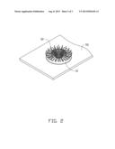 ELECTRONIC DEVIEC HAVING HEAT DISSIPATION DEVICE diagram and image