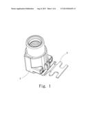 LAMP SOCKET AND CABLE BRACKET ASSEMBLY diagram and image