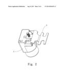 LAMP SOCKET AND CABLE BRACKET ASSEMBLY diagram and image