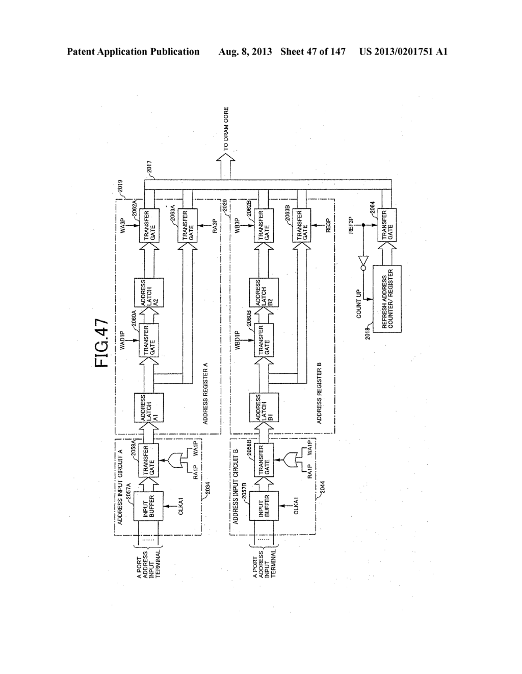 MULTI-PORT MEMORY BASED ON DRAM CORE - diagram, schematic, and image 48