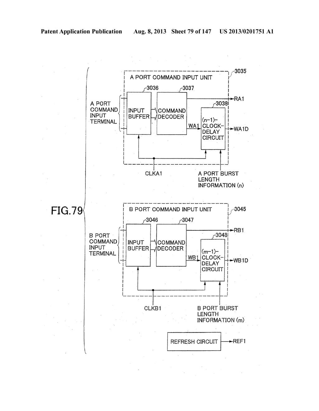 MULTI-PORT MEMORY BASED ON DRAM CORE - diagram, schematic, and image 80