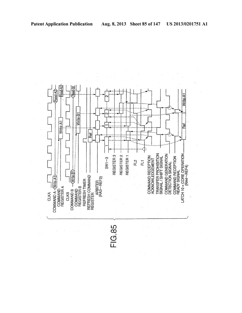 MULTI-PORT MEMORY BASED ON DRAM CORE - diagram, schematic, and image 86