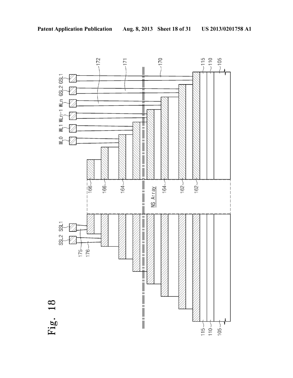 NON-VOLATILE MEMORY DEVICE HAVING VERTICAL STRUCTURE AND METHOD OF     OPERATING THE SAME - diagram, schematic, and image 19