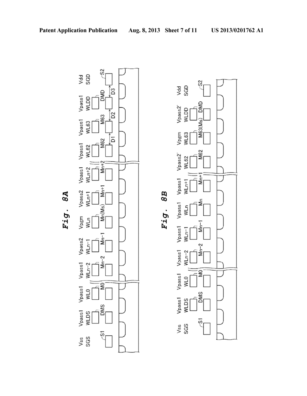 NONVOLATILE SEMICONDUCTOR MEMORY DEVICE - diagram, schematic, and image 08