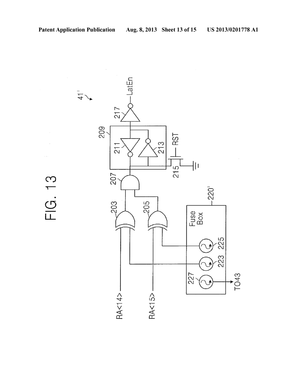 SEMICONDUCTOR DEVICE CAPABLE OF ADJUSTING MEMORY PAGE SIZE BASED ON A ROW     ADDRESS AND A BANK ADDRESS - diagram, schematic, and image 14