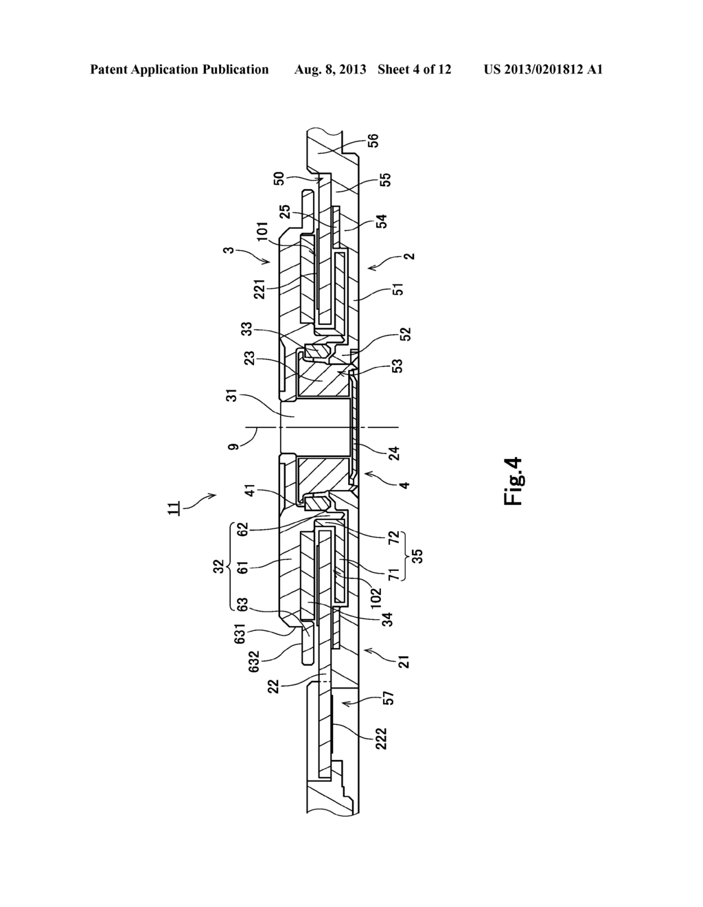 SPINDLE MOTOR AND DISK DRIVE APPARATUS - diagram, schematic, and image 05