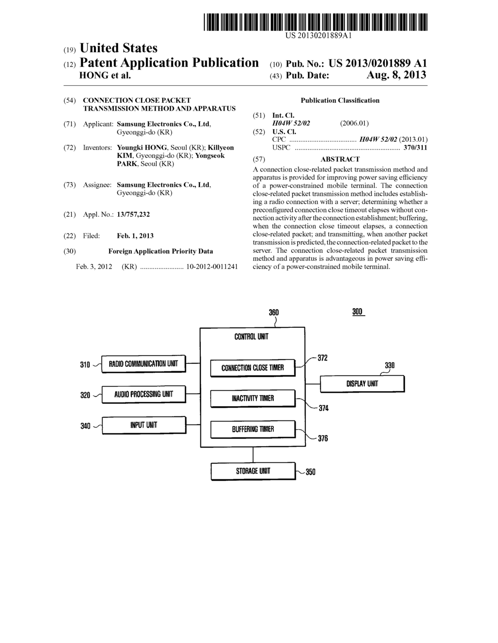 CONNECTION CLOSE PACKET TRANSMISSION METHOD AND APPARATUS - diagram, schematic, and image 01