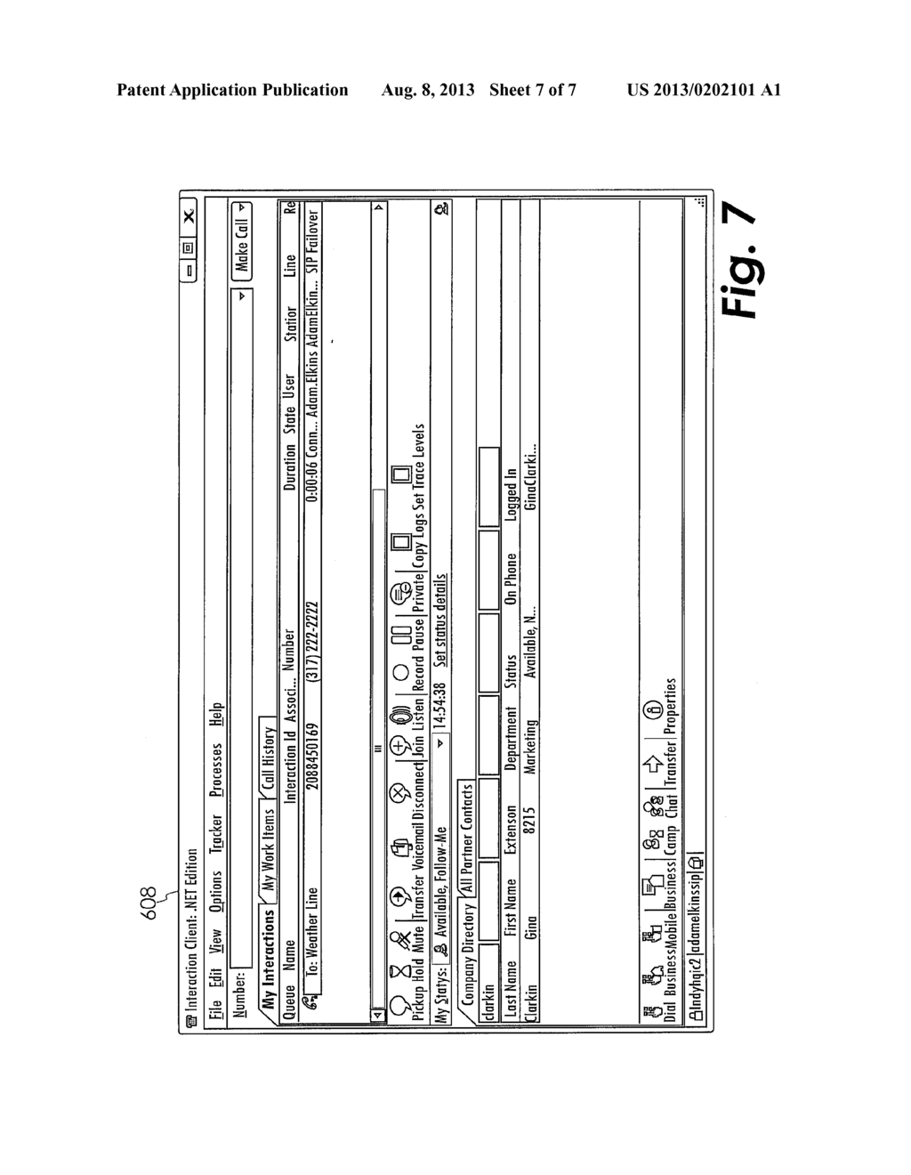 SYSTEM AND METHOD FOR MANUAL INITIATION OF COMMUNICATIONS TO MEMBERS OF A     CONTACT LIST - diagram, schematic, and image 08