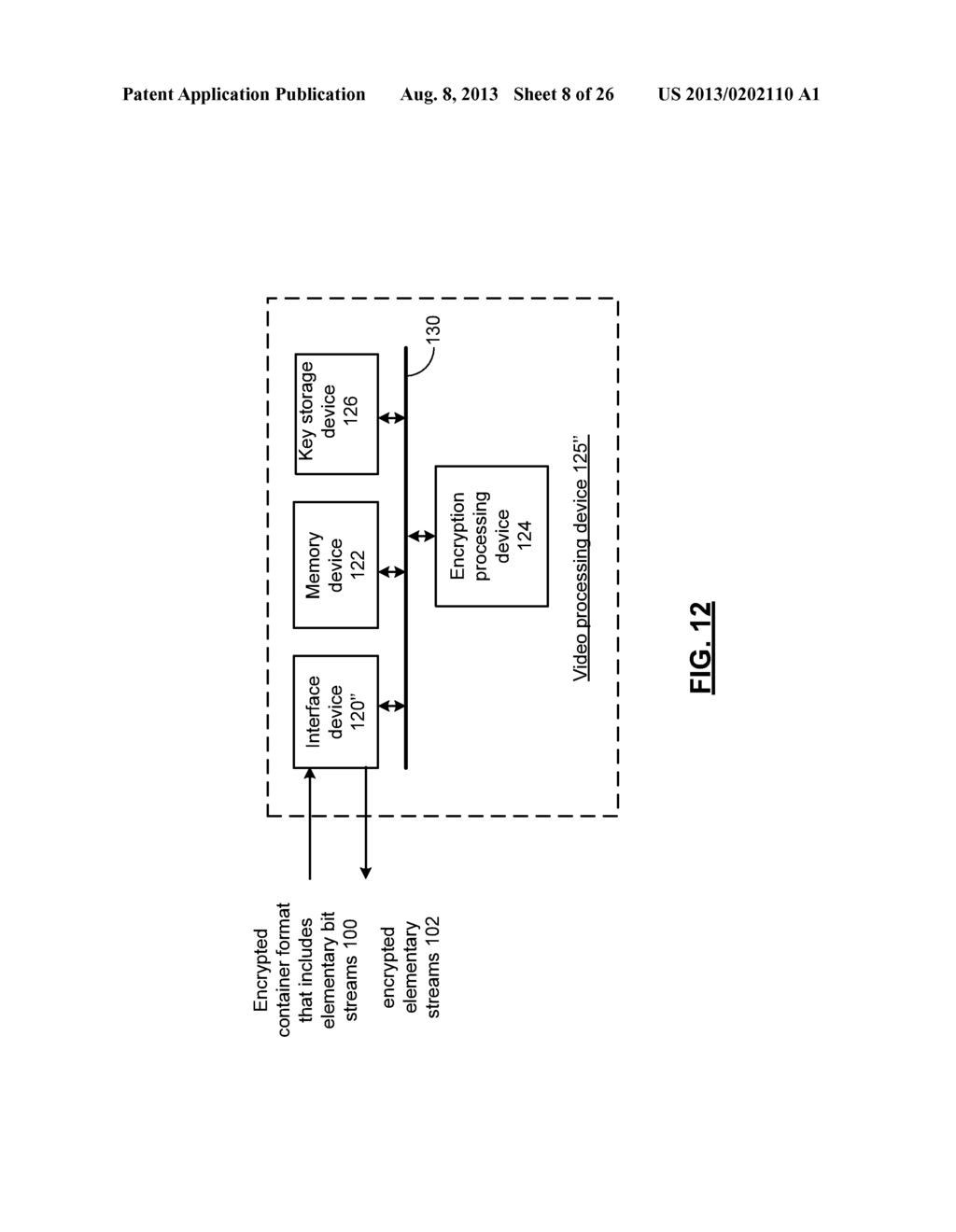 CONTAINER AGNOSTIC DECRYPTION DEVICE AND METHODS FOR USE THEREWITH - diagram, schematic, and image 09