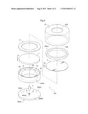 Condenser-Type Sounding Body Unit and Earphone Employing Same diagram and image