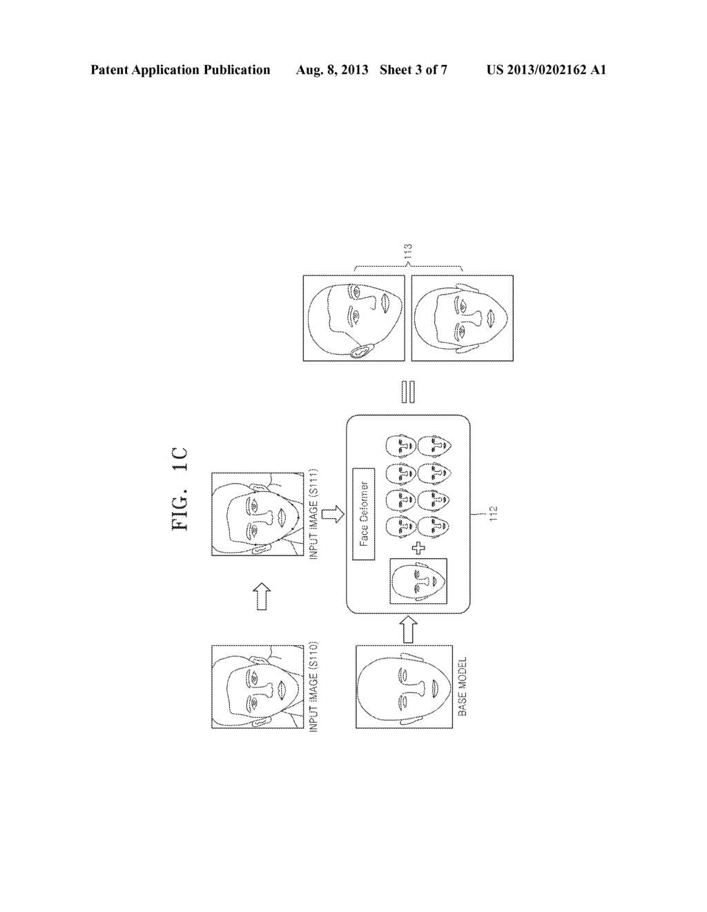 METHOD OF RECONSTRUCTING THREE-DIMENSIONAL FACIAL SHAPE - diagram, schematic, and image 04